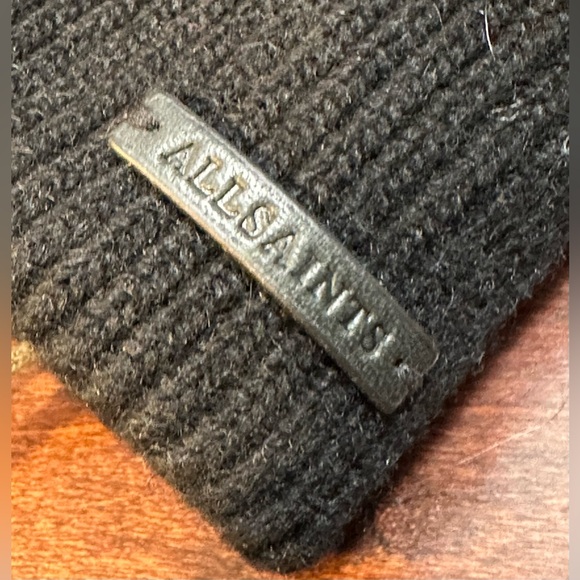 ALLSAINTS! Knit Cuff Gloves/Sheep leather/Size-S - Picture 7 of 9